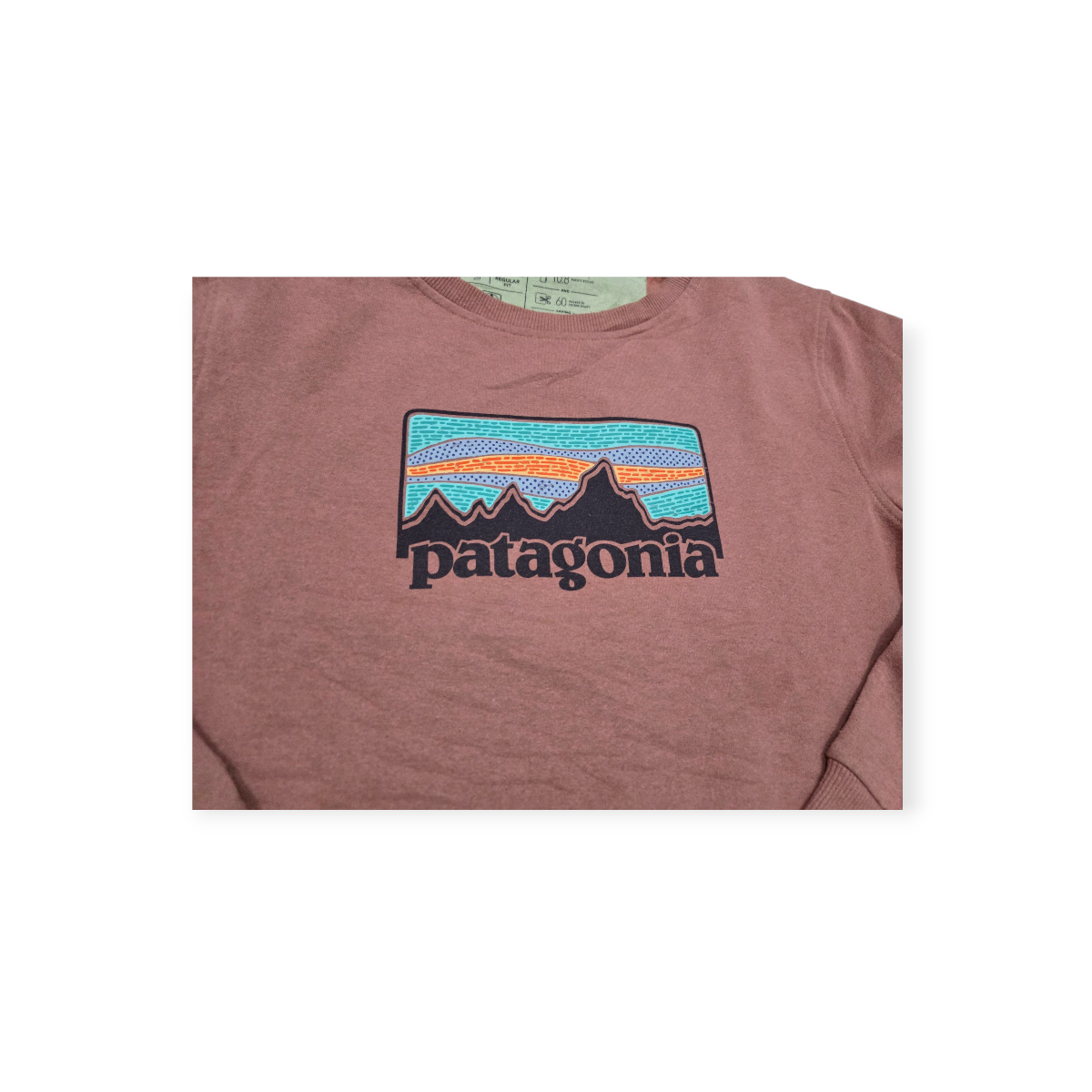Sudadera Patagonia Rosa Claro Mujer Talla Chica Regular Fit