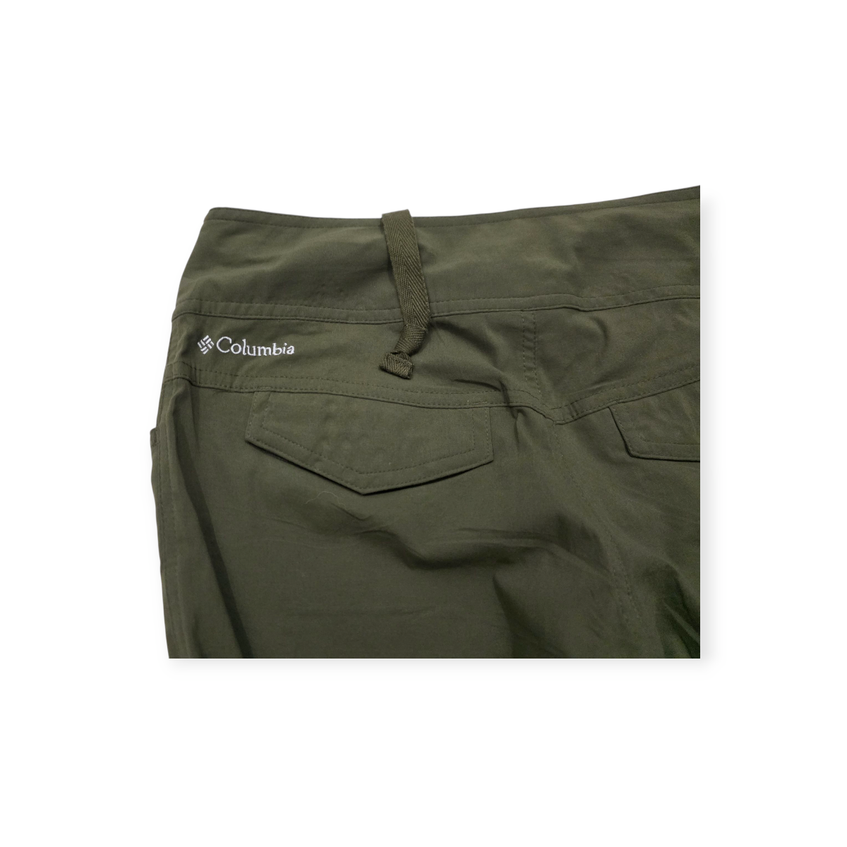 Pantalon Columbia De Mujer Talla 2 Color Verde Convertible