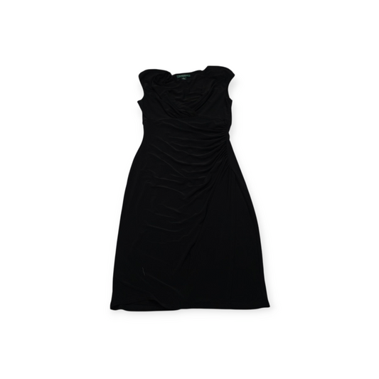 Vestido Ralph Lauren Sin Mangas Color Negro Talla 4 De Mujer