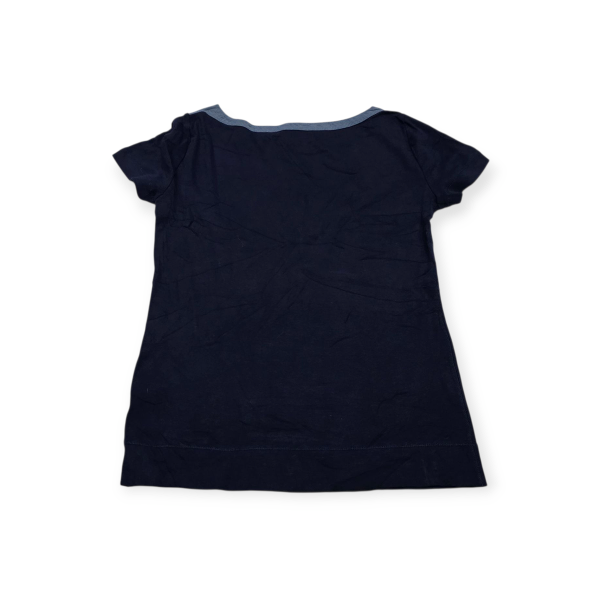 Playera Ralph Lauren Azul Marino Manga Corta Talla Chica