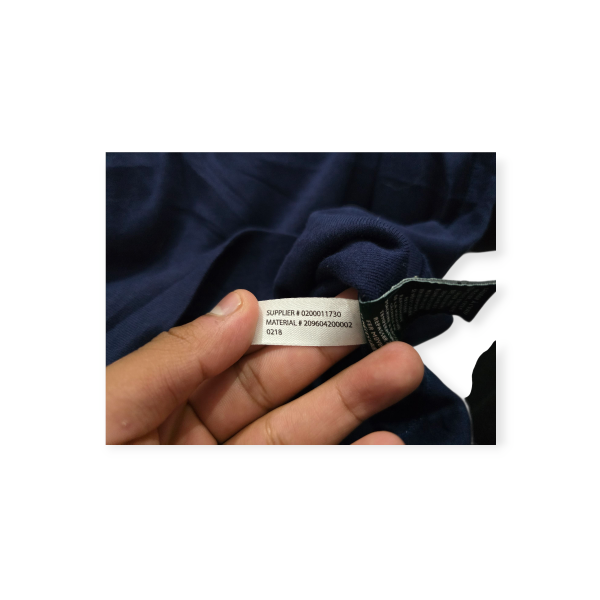 Playera Ralph Lauren Azul Marino Manga Corta Talla Chica