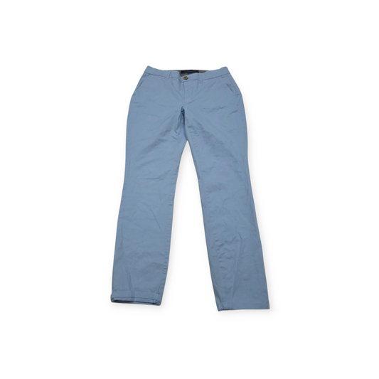 Pantalon De Vestir Tommy Hilfiger Talla 2 Azul Claro Mujer