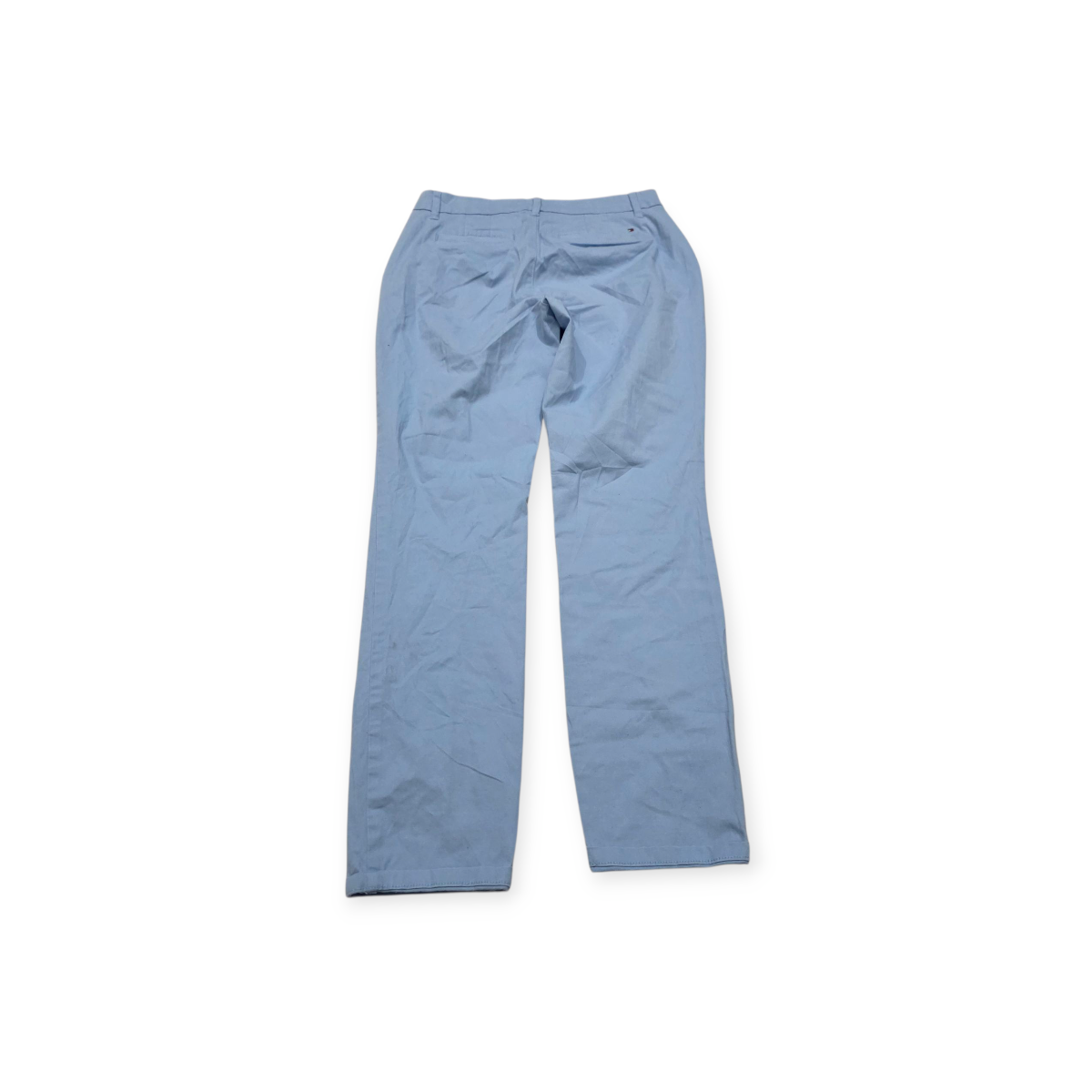 Pantalon De Vestir Tommy Hilfiger Talla 2 Azul Claro Mujer