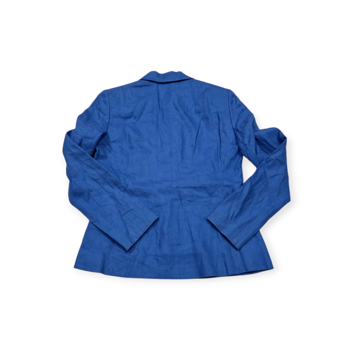 Blazer Ralph Lauren Azul Celeste Talla 2 Petite De Lino