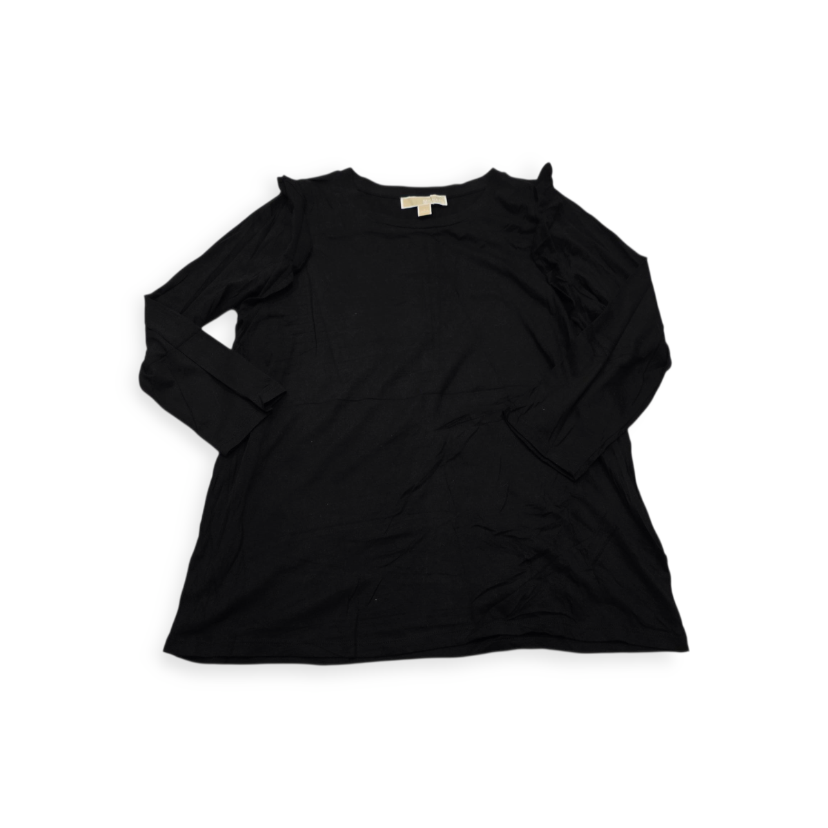 Blusa Michael Kors Grande L Color Negro Manga Larga