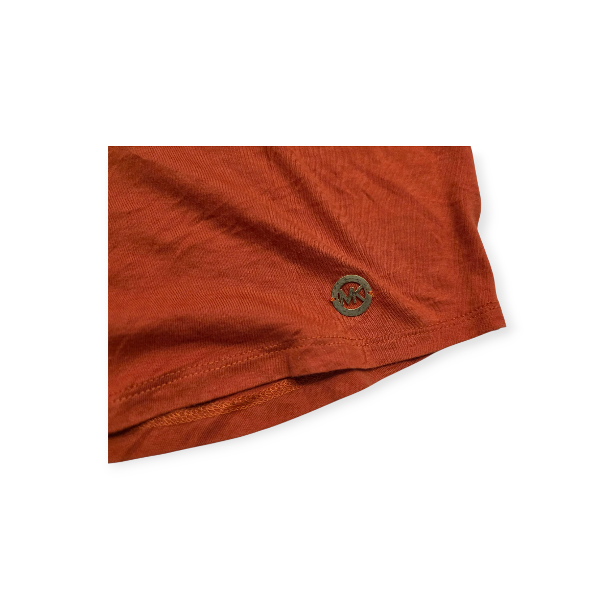 Playera Michael Kors Grande L Naranja Manga Corta