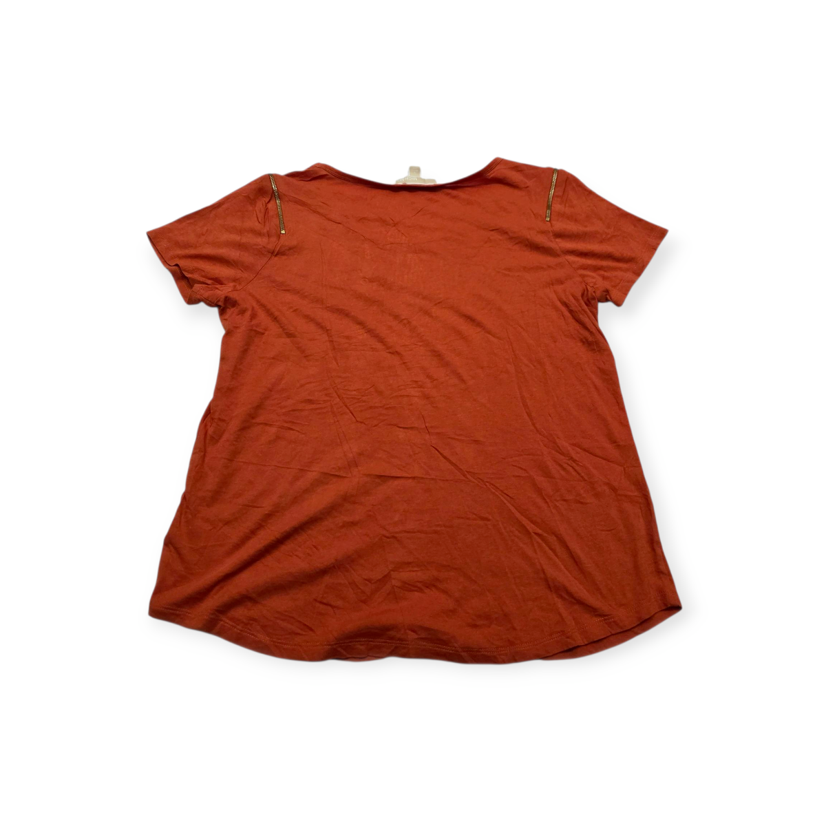 Playera Michael Kors Grande L Naranja Manga Corta