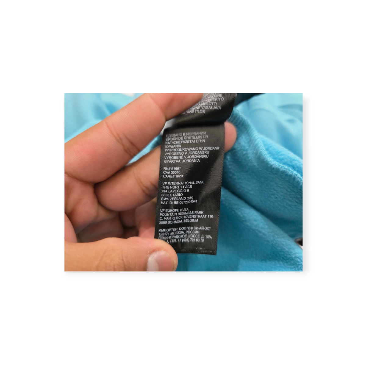 Chamarra The North Face Mediana M Azul Brillante