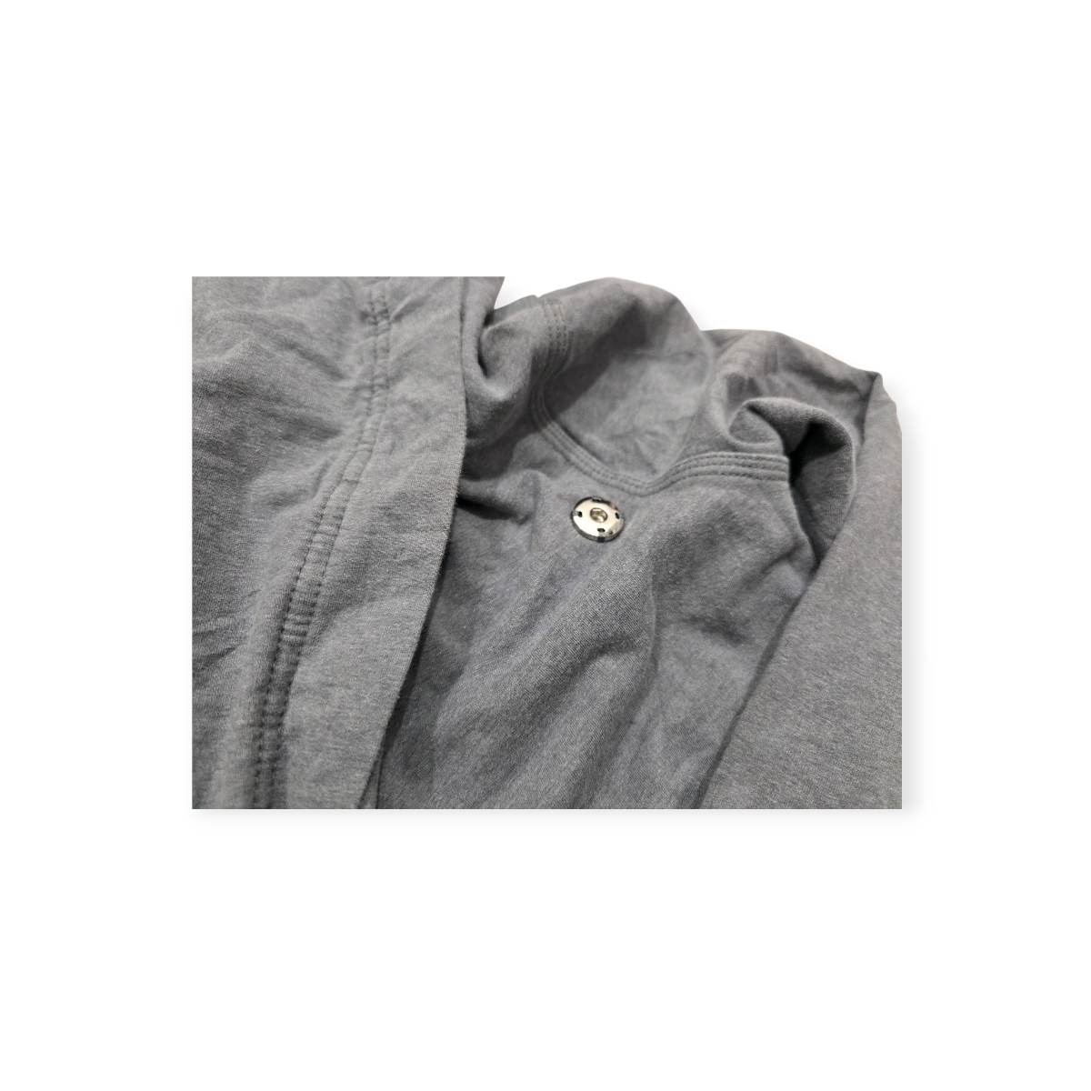 Sudadera Lululemon Talla 2 Color Gris