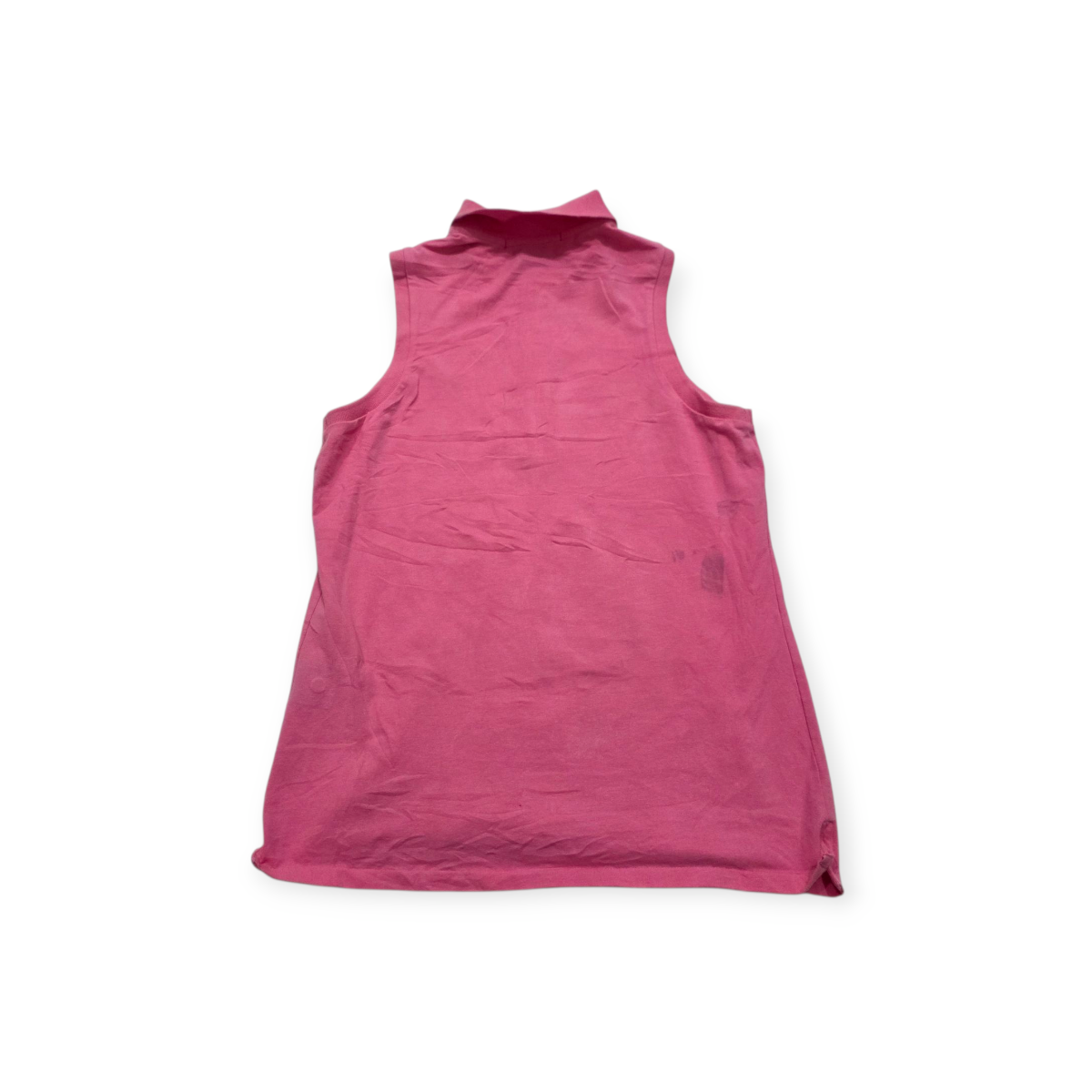 Playera Ralph Lauren Sport Chico Rosa S/mangas Pony Verde