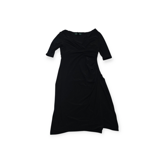 Vestido Ralph Lauren Talla 2 Petite Color Negro
