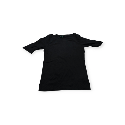 Playera Ralph Lauren Grande L Negra Manga Corta