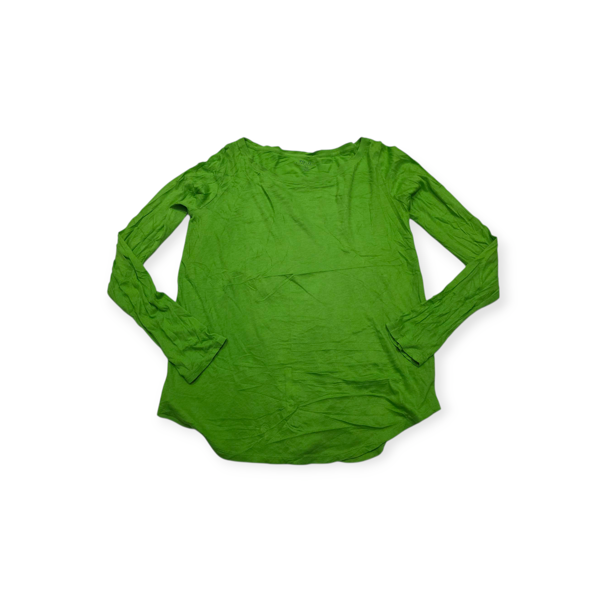 Playera Polo Ralph Lauren Grande L Verde Manga Larga