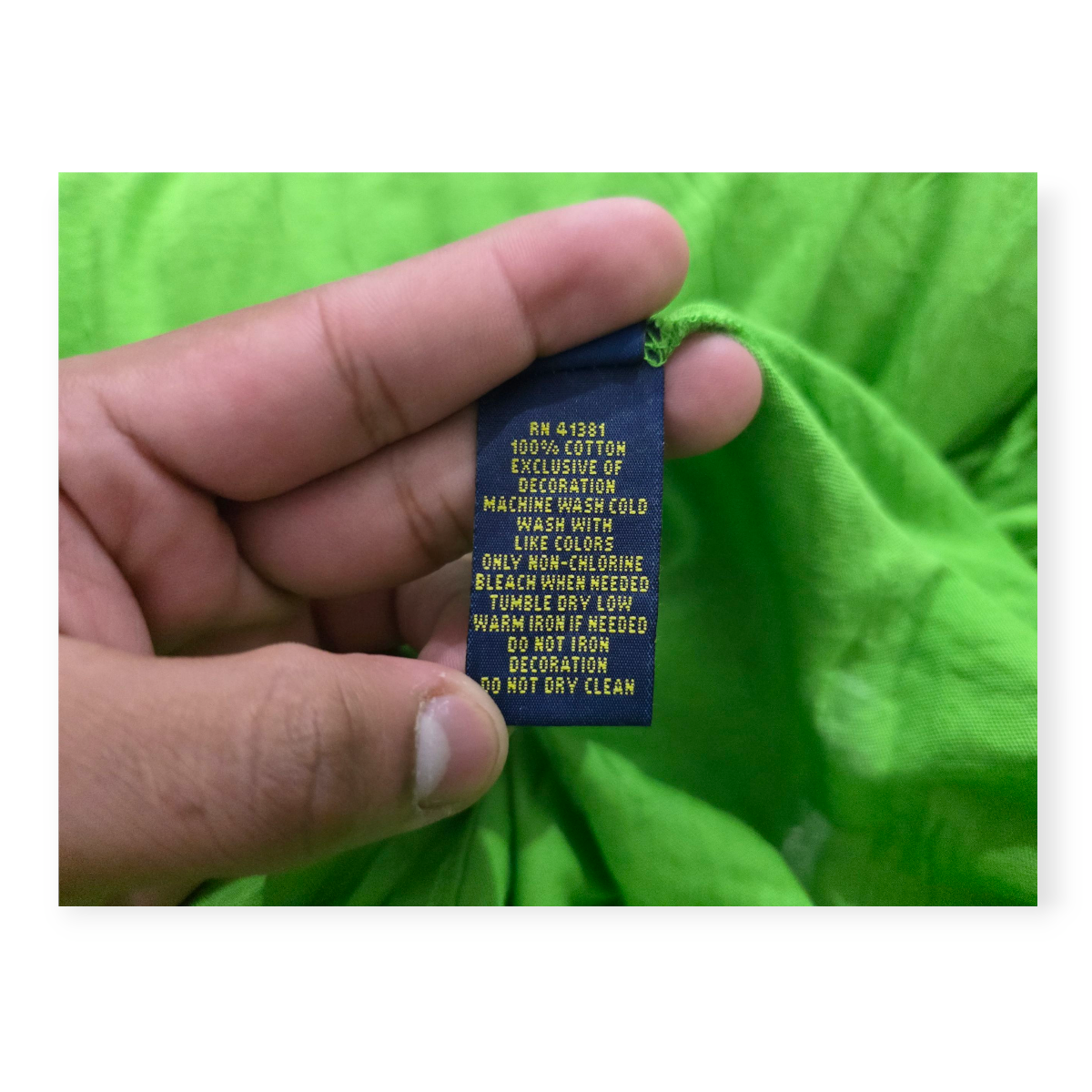 Playera Polo Ralph Lauren Grande L Verde Manga Larga