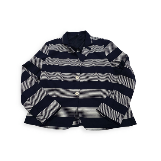 Sueter Tommy Hilfiger Azul Con Blanco Talla Xxl