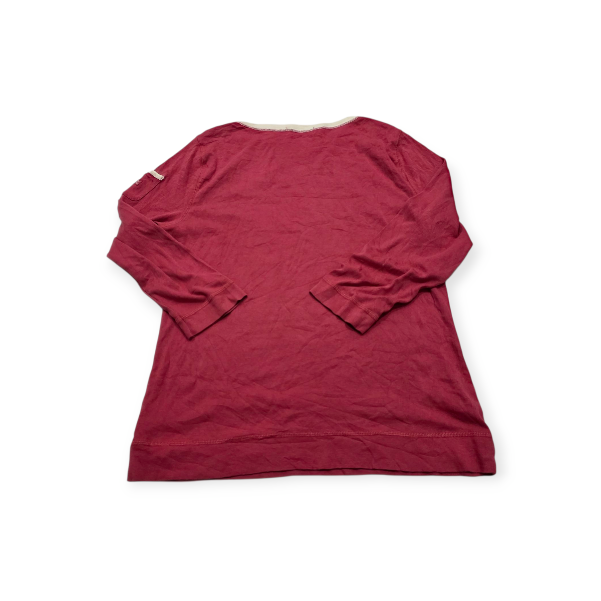 Playera Ralph Lauren Xgrande Xl Coral Oscuro Manga 3/4