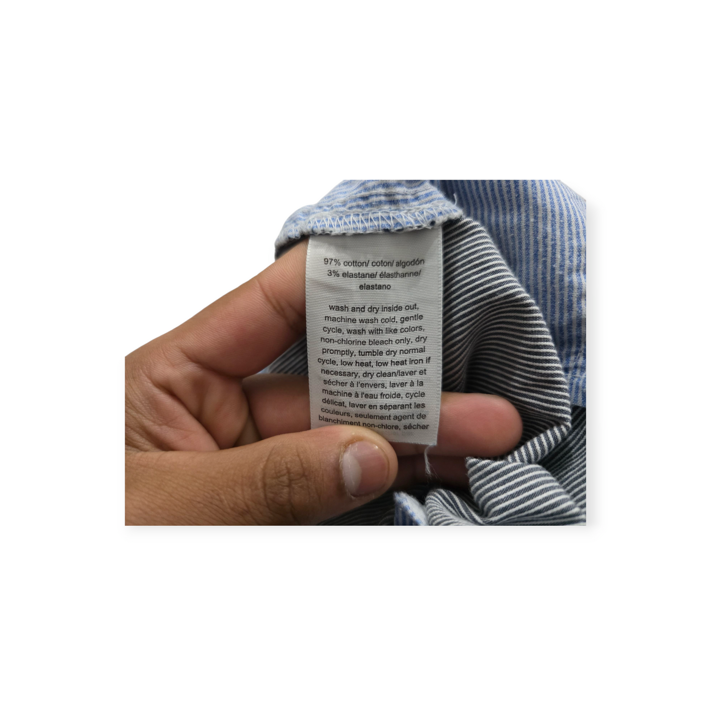 Bermuda Tommy Hilfiger Talla 16 Rayado