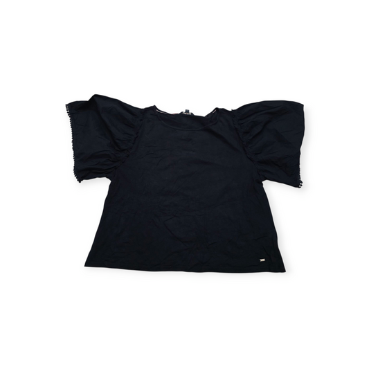 Blusa Tommy Hilfiger Xgrande Xl Azul Marino Manga Amplia
