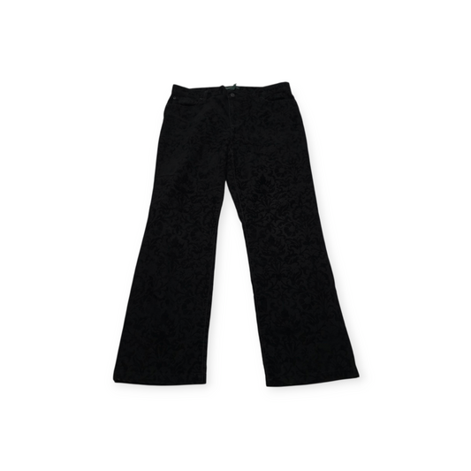 Pantalon Ralph Lauren De Terciopelo Grande L Color Negro