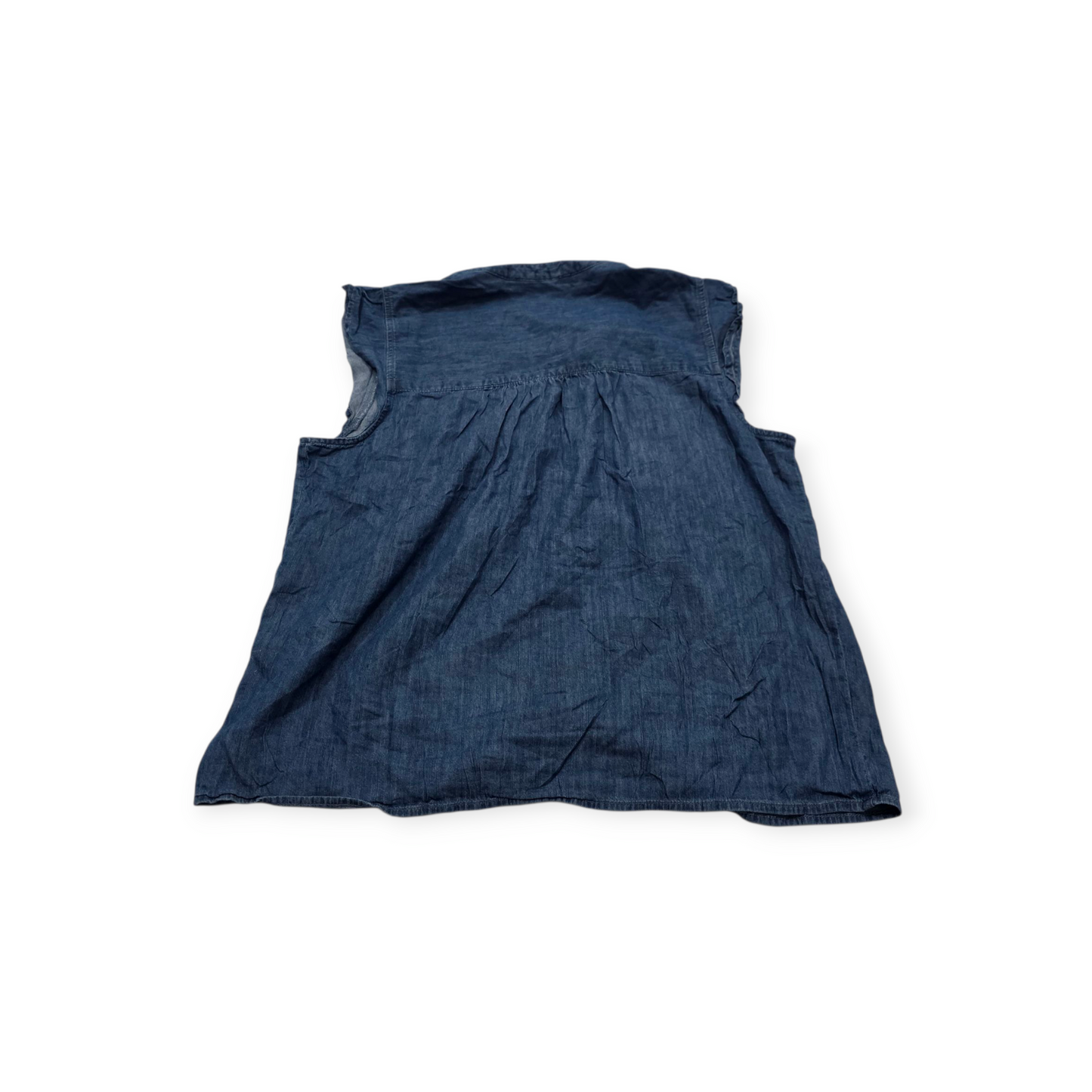 Blusa Tommy Hilfiger Grande L Sin Mangas De Mezclilla