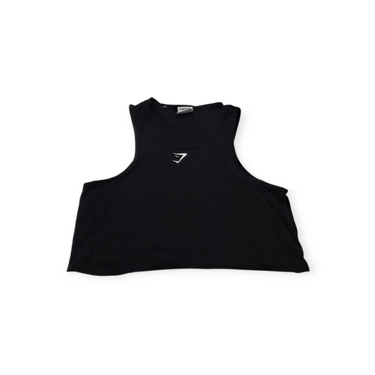 Playera Corta Gymshark Grande L Color Negro Sin Mangas