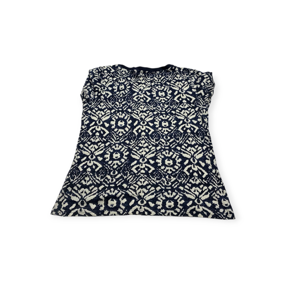 Playera Ralph Lauren Grande L Azul Con Figuras Manga Corta