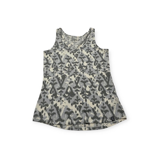 Playera The North Face Mediana M Gris Con Figuras