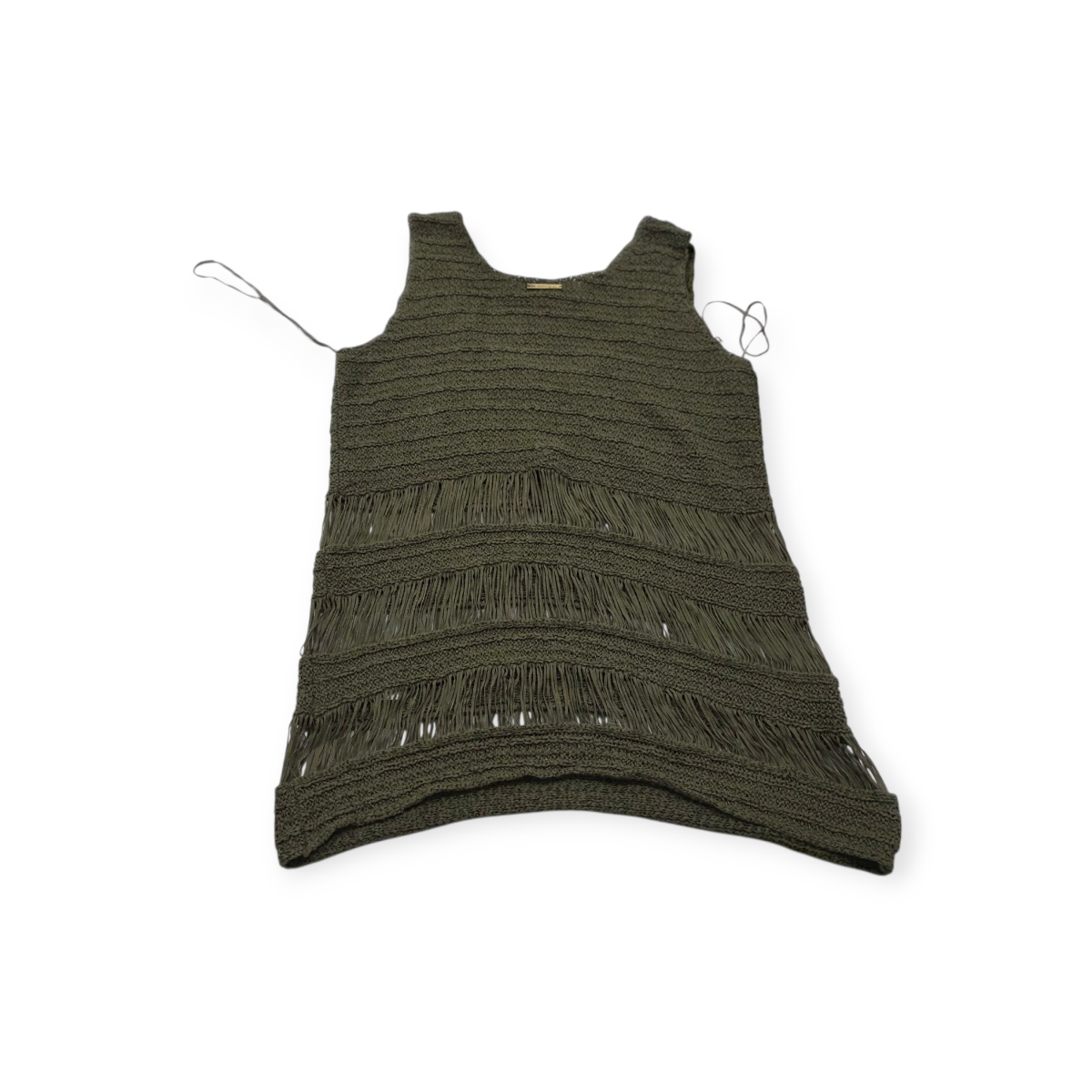 Blusa Michael Kors Mediana M Color Verde Sin Mangas
