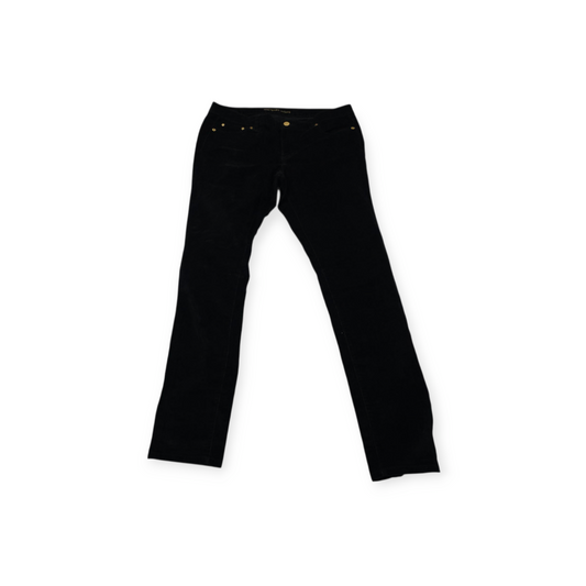 Pantalon Michael Kors De Pana Azul Marino Skinny Talla 10