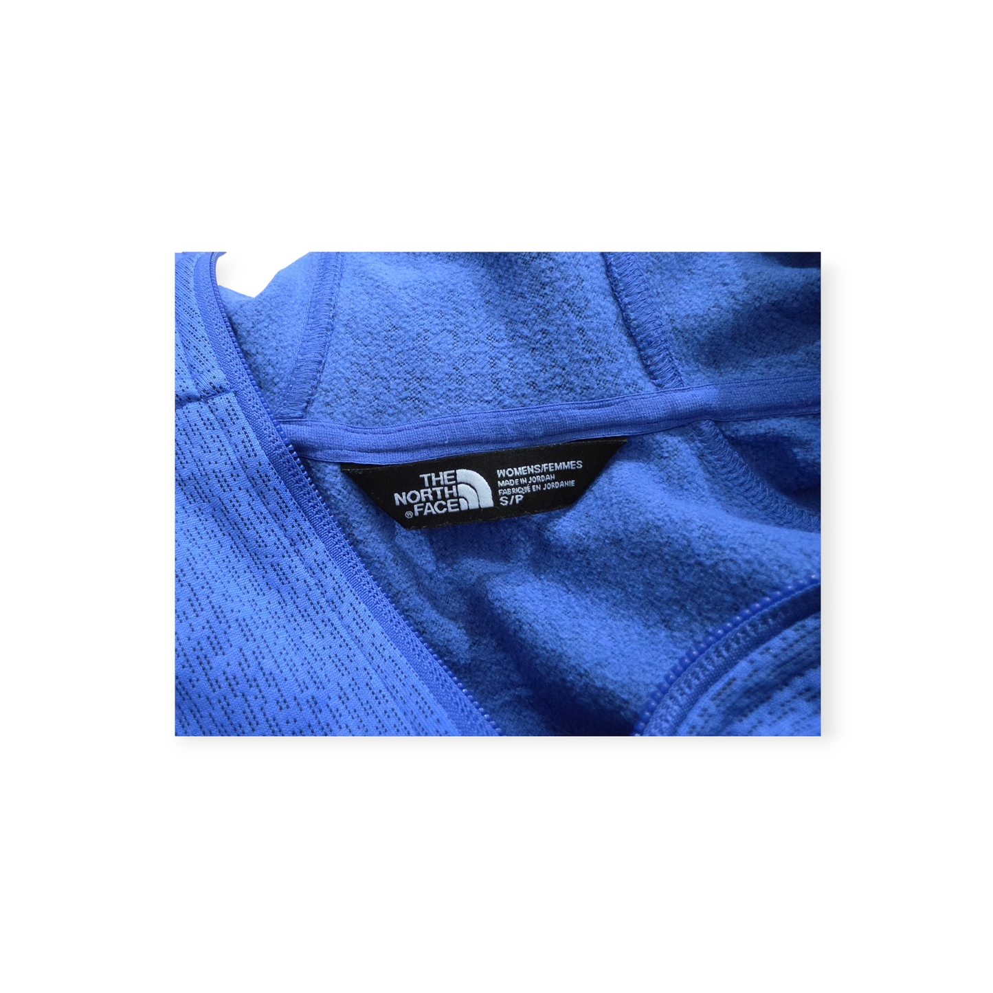 Sudadera The North Face Chico S Azul Cierre Completo