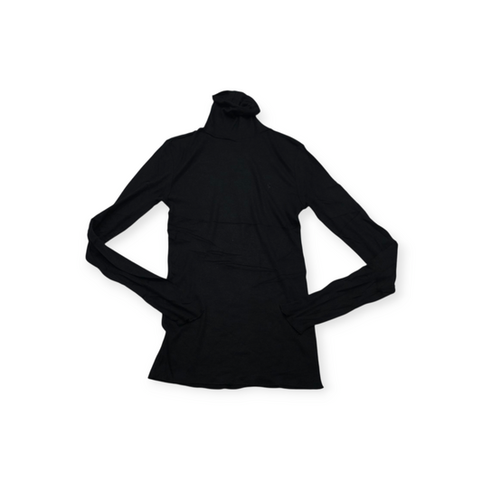 Playera Ralph Lauren Sport Talla M Negra Turtle Neck Mujer