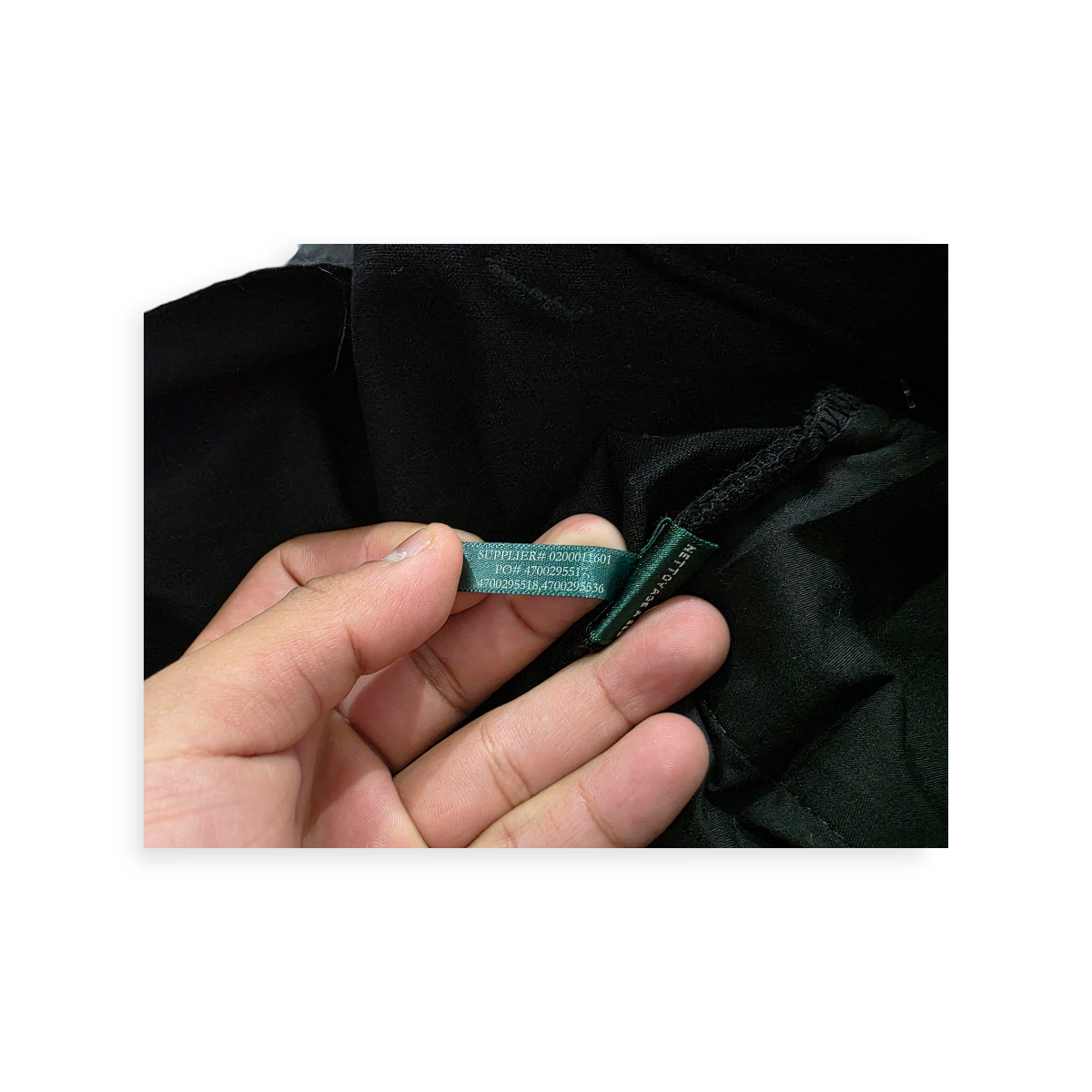 Pantalon Ralph Lauren Adwle Talla 16w Color Negro