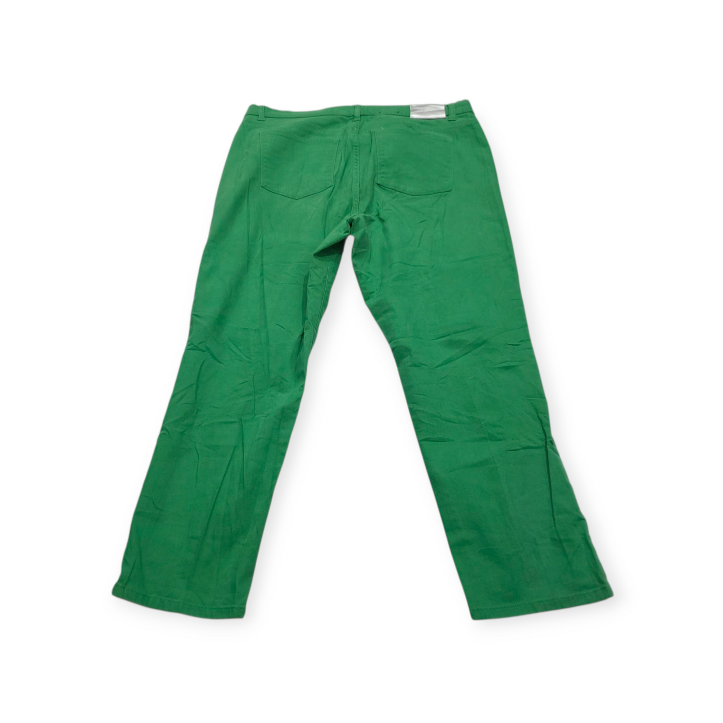 Pantalon Ralph Lauren Talla 18w Color Verde De Mujer