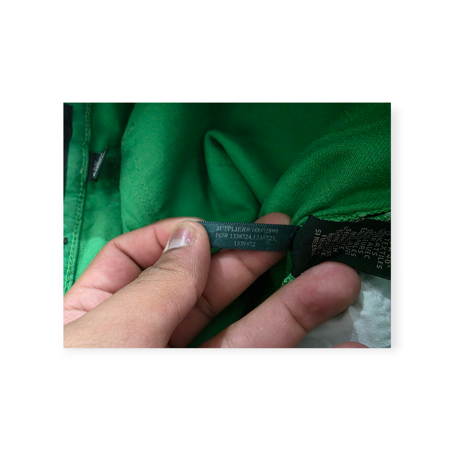 Pantalon Ralph Lauren Talla 18w Color Verde De Mujer