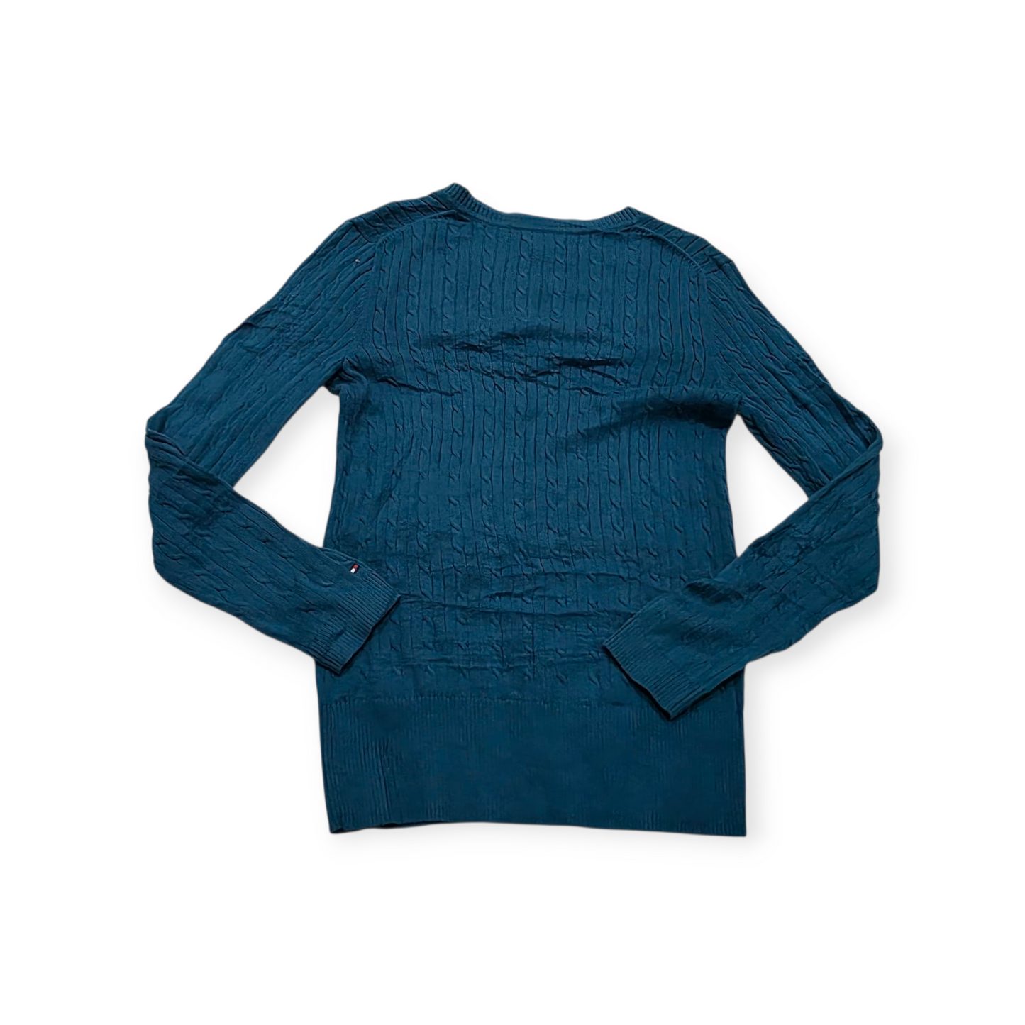 Sueter Tommy Hilfiger Grande L Azul Petróleo
