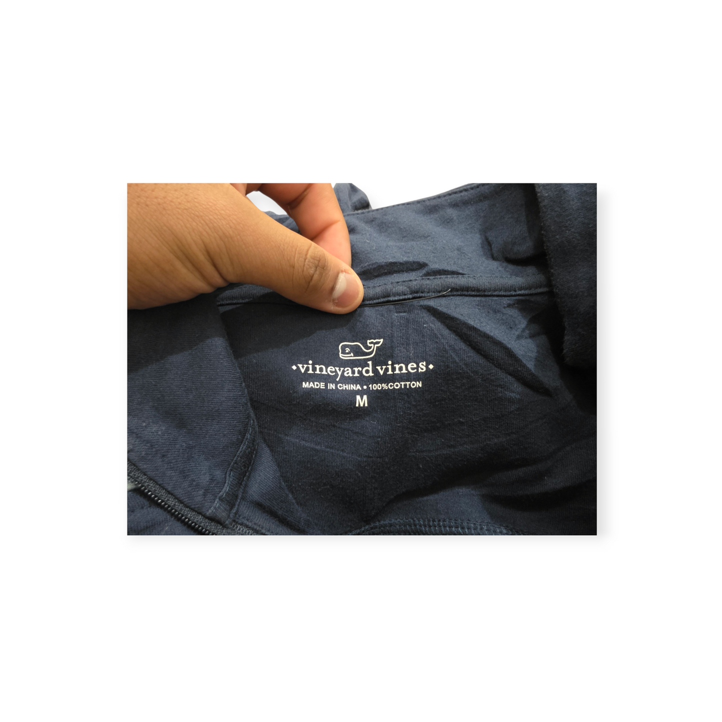 Sudadera Vineyard Vines Mediana M Azul Marino De Mujer