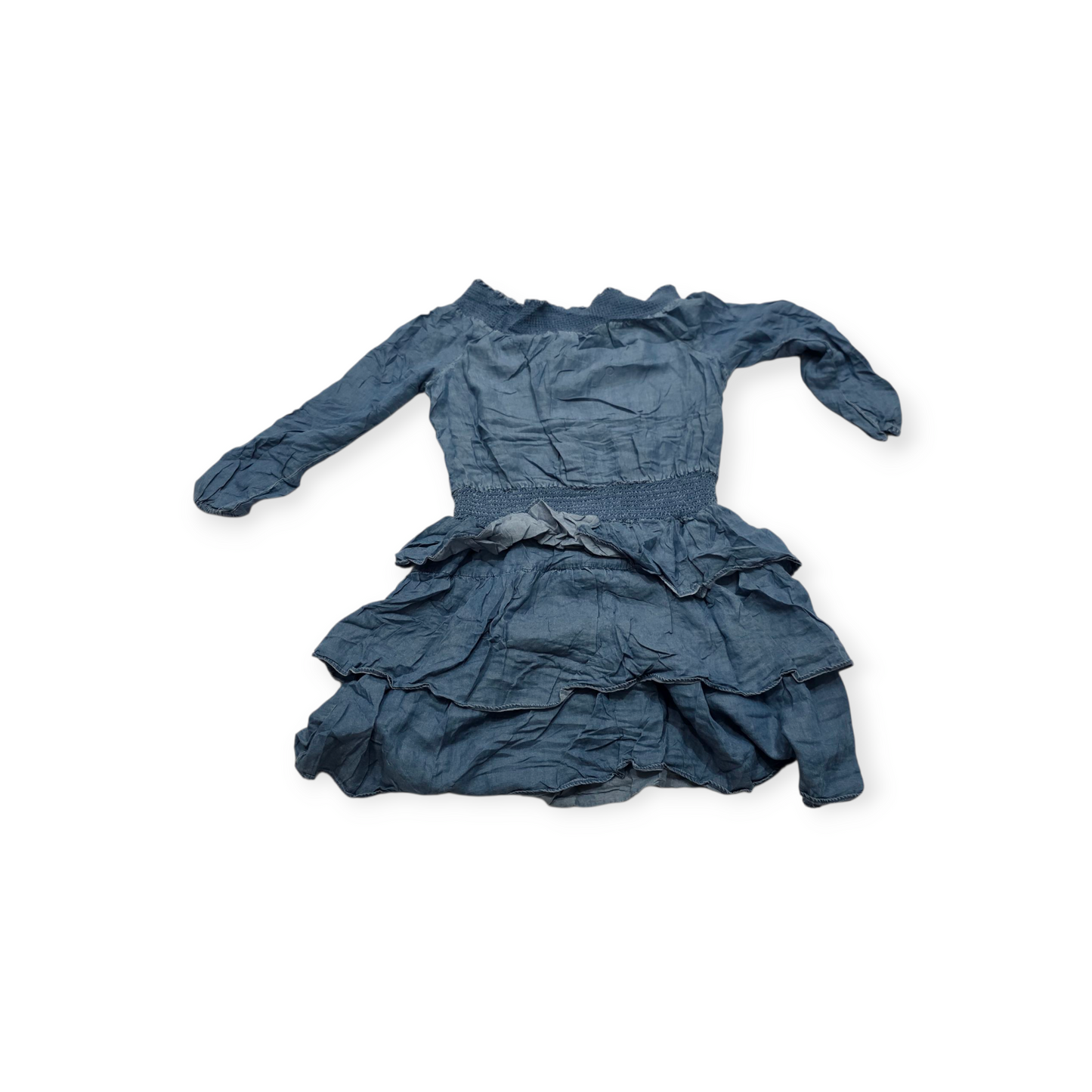 Vestido Michael Kors Azul Acero De Mujer Mediano