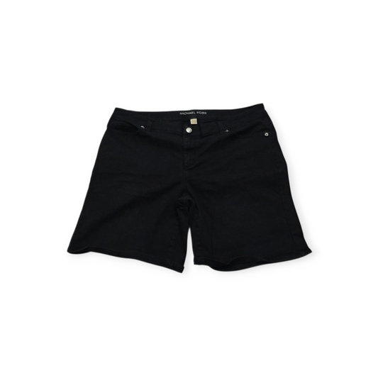 Short Michael Kors Talla 10 Color Negro De Mezclilla