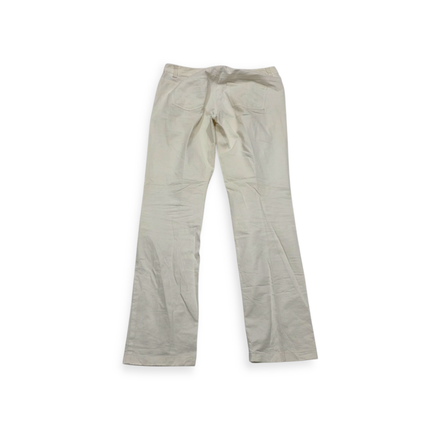 Pantalon Brooks Brothers Color Blanco Talla 8