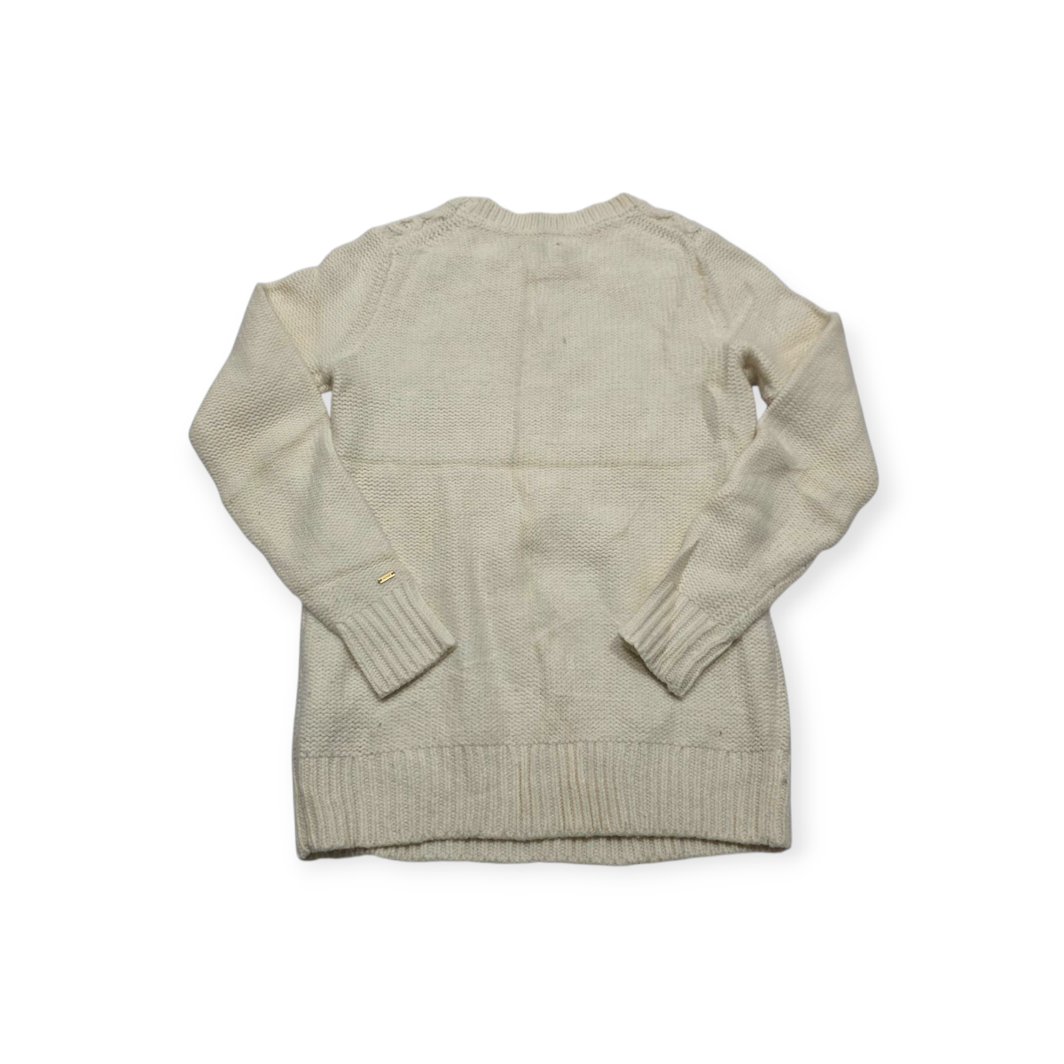 Sueter Tommy Hilfiger Chico S Beige De Lana