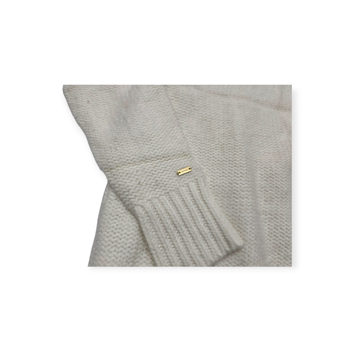 Sueter Tommy Hilfiger Chico S Beige De Lana