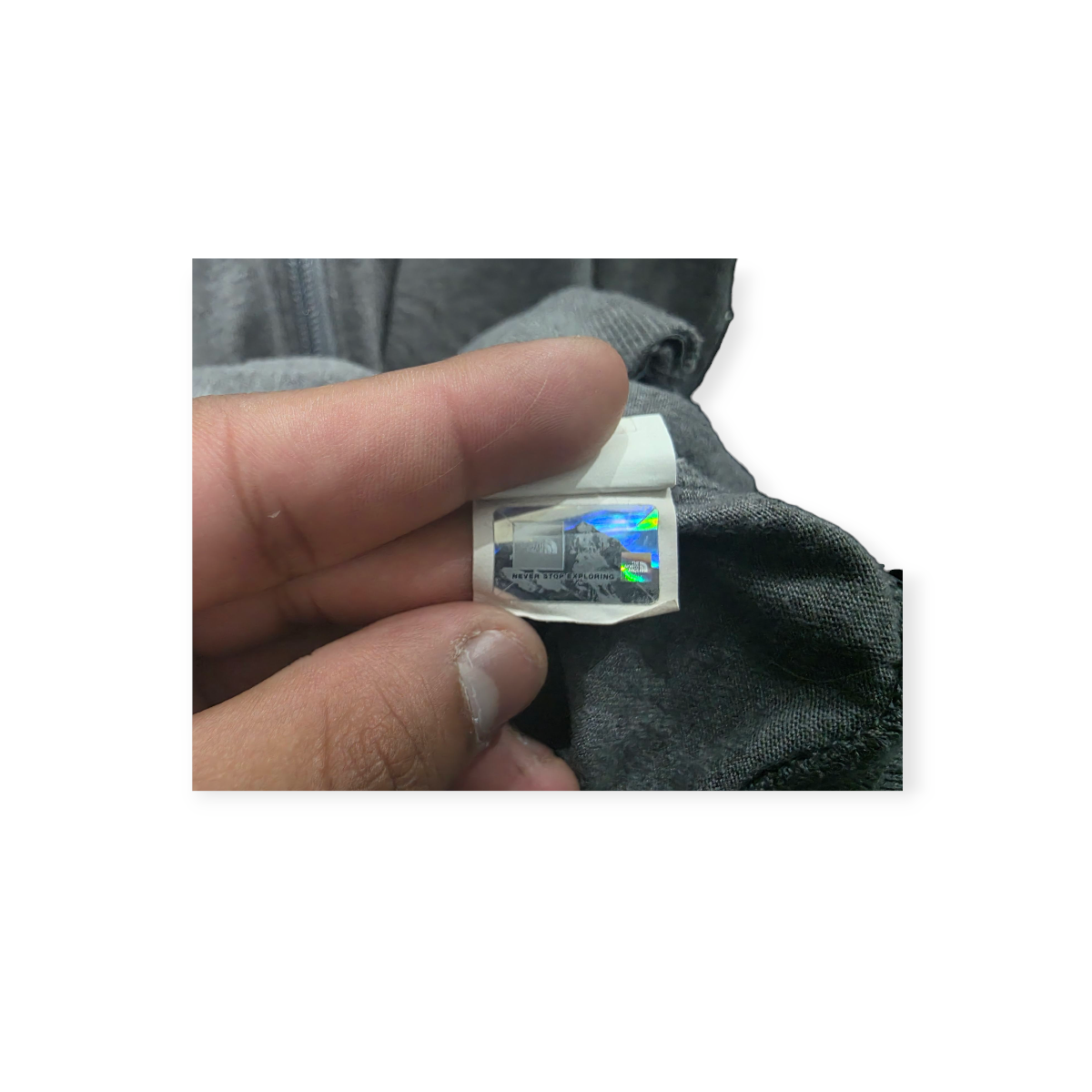 Sudadera The North Face Xchica Xs Cierre Completo Gris Rojo