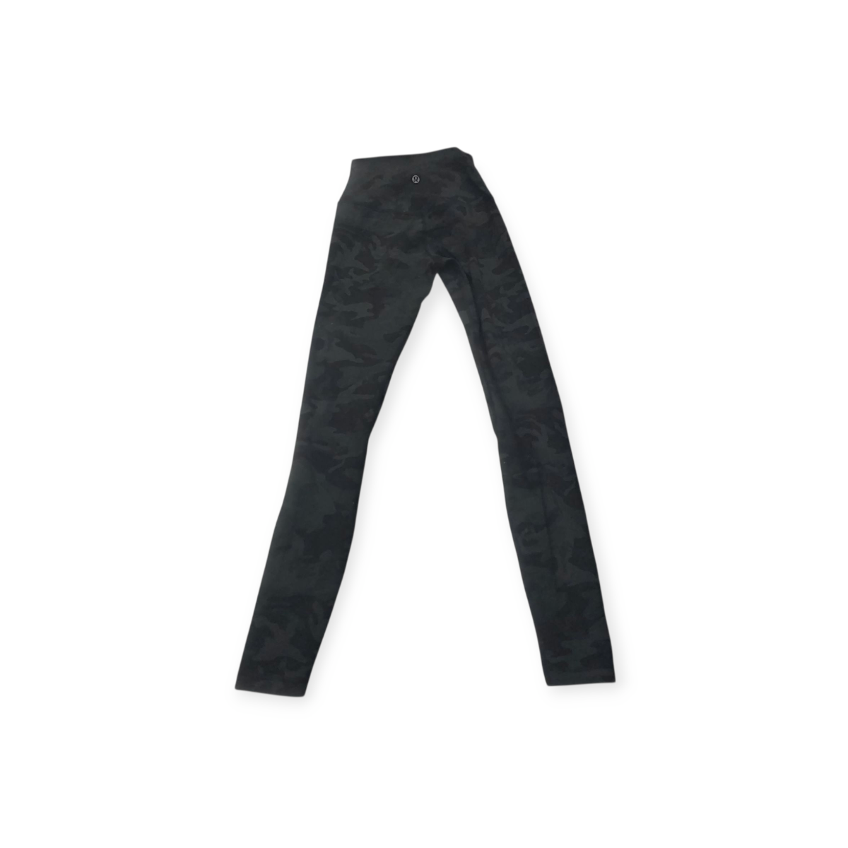Legging Lululemon Print Camuflaje Verde Con Negro Talla 2