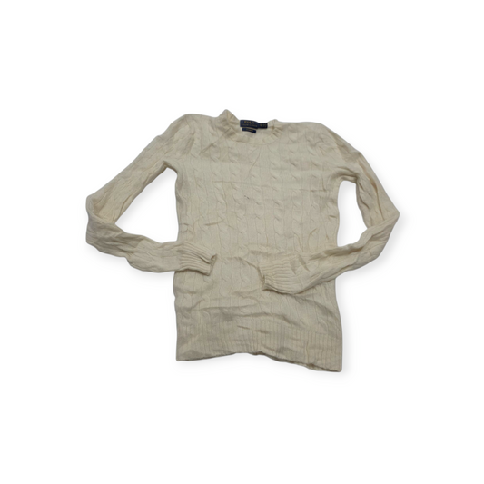 Sueter Polo Ralph Lauren De Cashmere Xchico Xs Color Beige