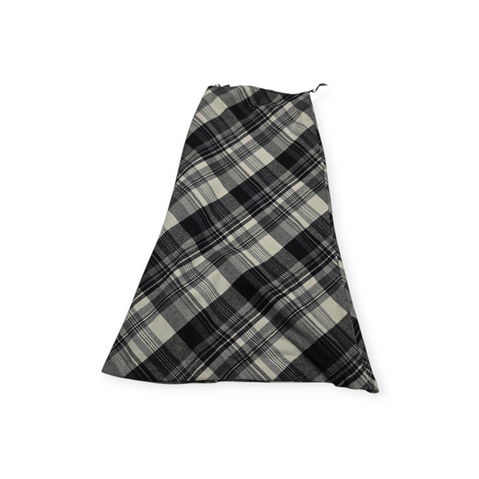 Falda Ralph Lauren De Lana Talla 4 Color Gris