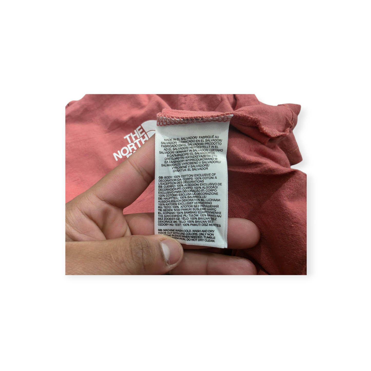 Playera The North Face Xchico Xs Coral Oscuro De Mujer