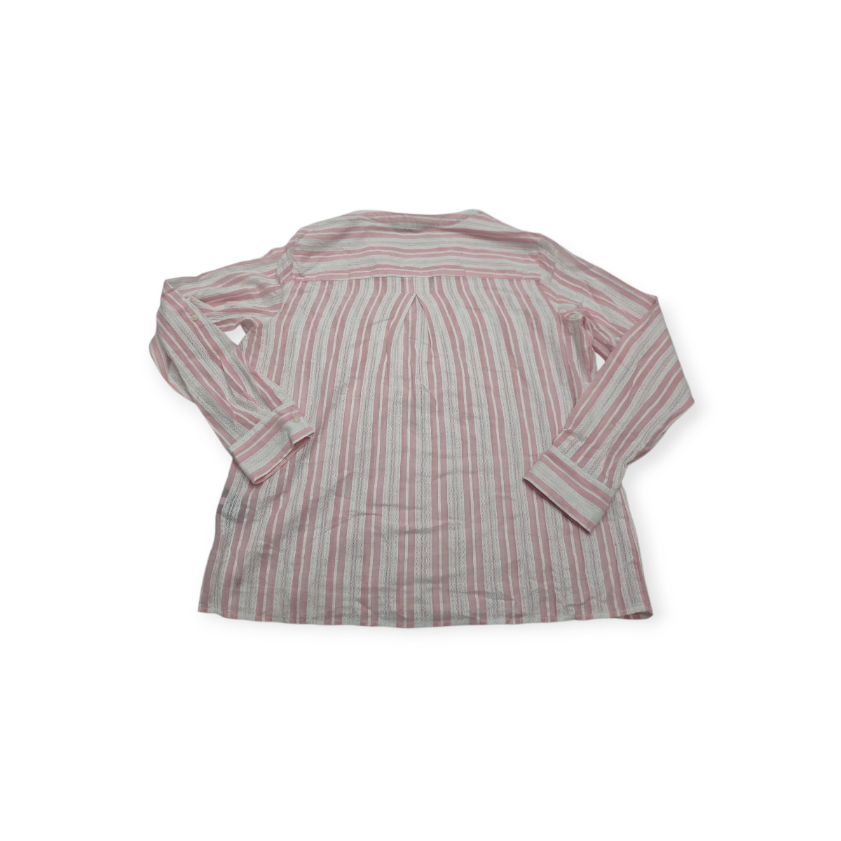 Blusa Tommy Hilfiger Mediana M Rosa Claro Con Blanco