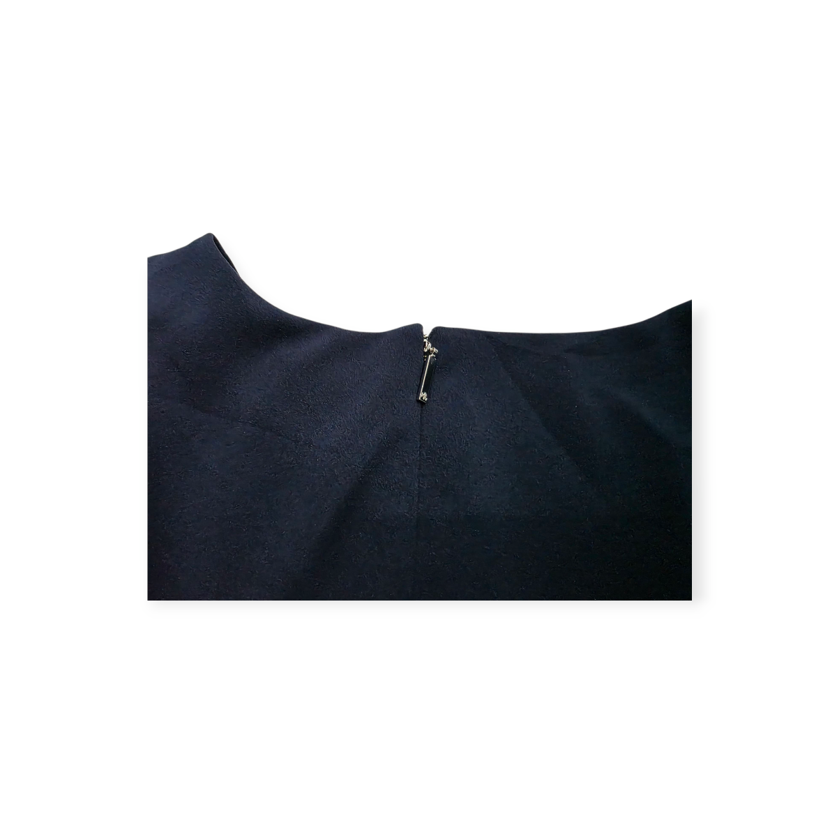 Vestido Ralph Lauren Talla 8 Petite Negro Con Beige