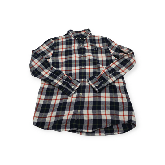 Camisa Vineyard Vines Grande L Azul Con Rojo