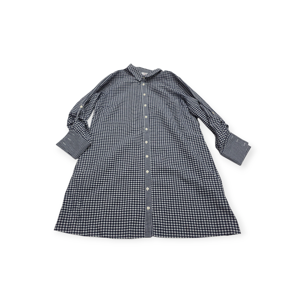 Vestido Camisero Vineyard Vines De Cuadros Xgrande Xl Azul